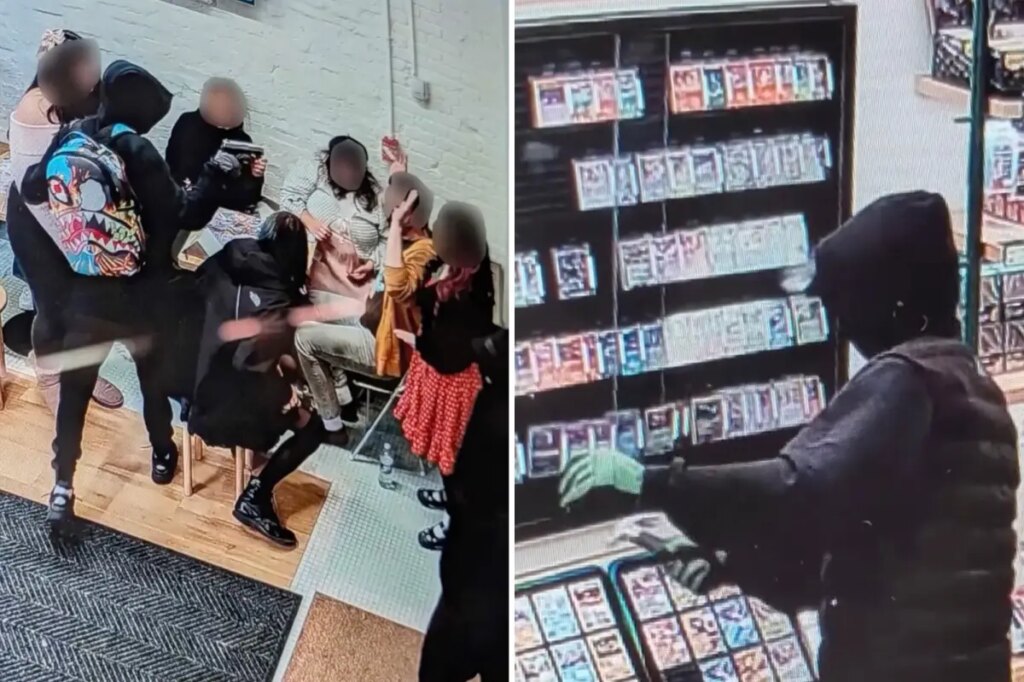 Brazen trio robs NYC Pokémon shop of $100K in rare trading cards during neighborhood gathering