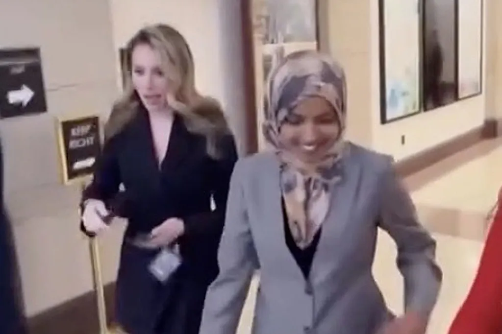 omar laughing while reporter asks questions