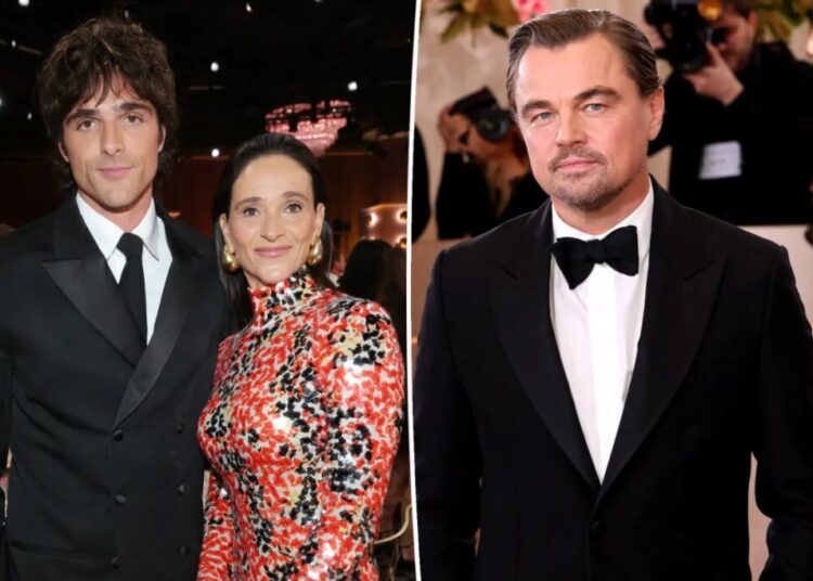 Watch Jacob Elordi’s mom seemingly snub Leonardo DiCaprio backstage at 2026 Golden Globes