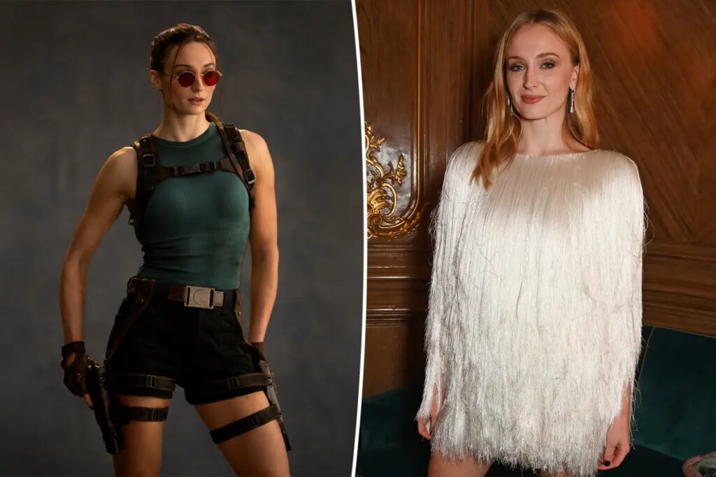 Sophie Turner stuns fans with ripped Lara Croft transformation in ‘Tomb Raider’ first look photo