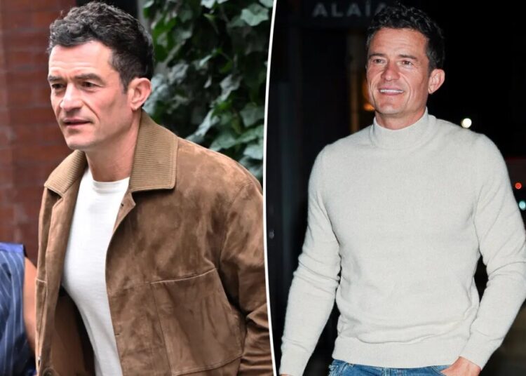 Orlando Bloom leads a conga line of ‘power gays’ while celebrating his 49th birthday