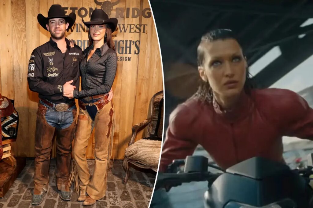 How a hunky cowboy and a new Hollywood career have helped Bella Hadid cope with extreme health battle