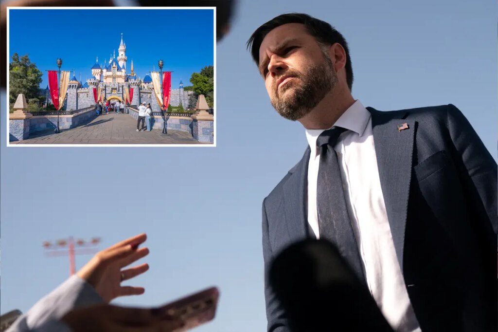 California man charged with threatening to kill JD Vance during his Disneyland visit: feds 