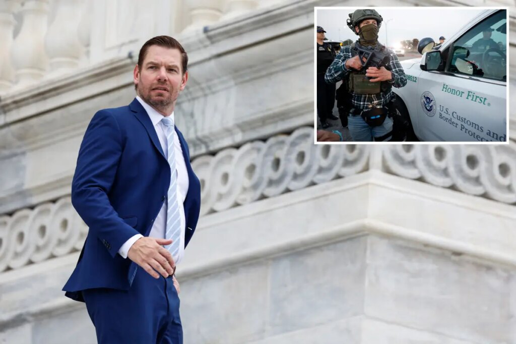 Eric Swalwell vows to revoke ICE officers’ driver’s licenses — even as California gives them to illegal immigrants