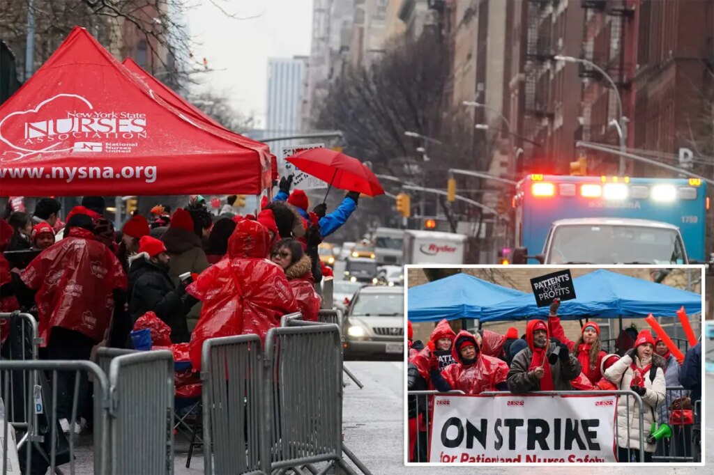 NYC nurses strike spurred 3 deaths at Mount Sinai: union honchos