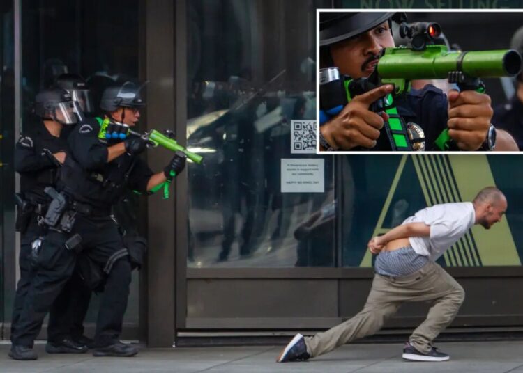 LAPD rulebook shows when cops can — and can’t — fire ‘non-lethal’ weapons