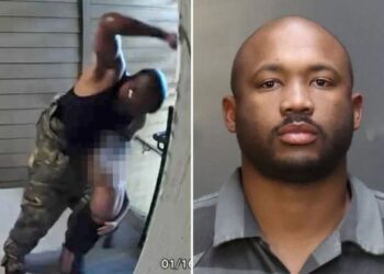 Man savagely beats toddler in sickening attack caught on doorbell camera footage