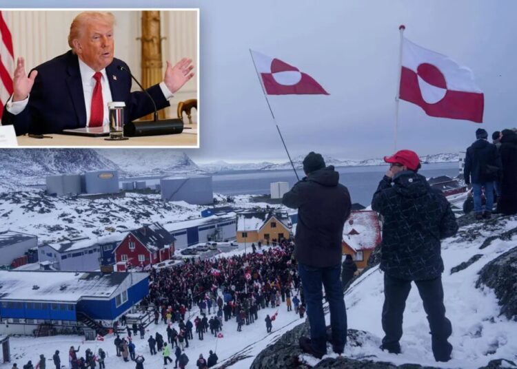 Trump says ‘it will be done’ on getting ‘Russian threat’ away from Greenland