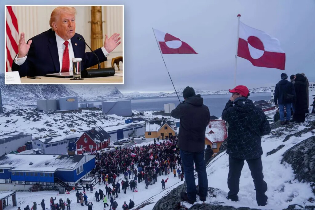 Trump says ‘it will be done’ on getting ‘Russian threat’ away from Greenland
