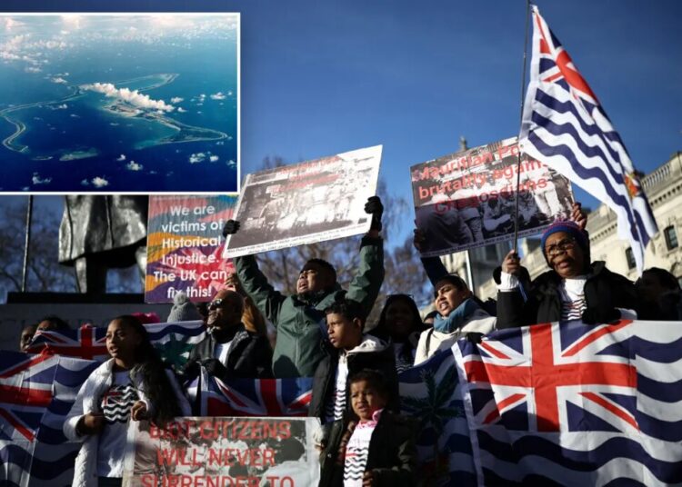 Trump calls UK’s Chagos deal with Mauritius an ‘act of total weakness’
