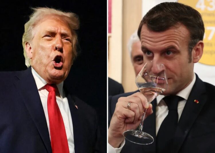 Trump threatens 200% tariffs on French wines and champagnes