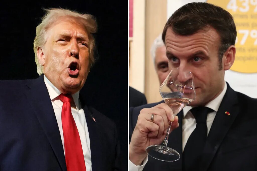 Trump threatens 200% tariffs on French wines and champagnes
