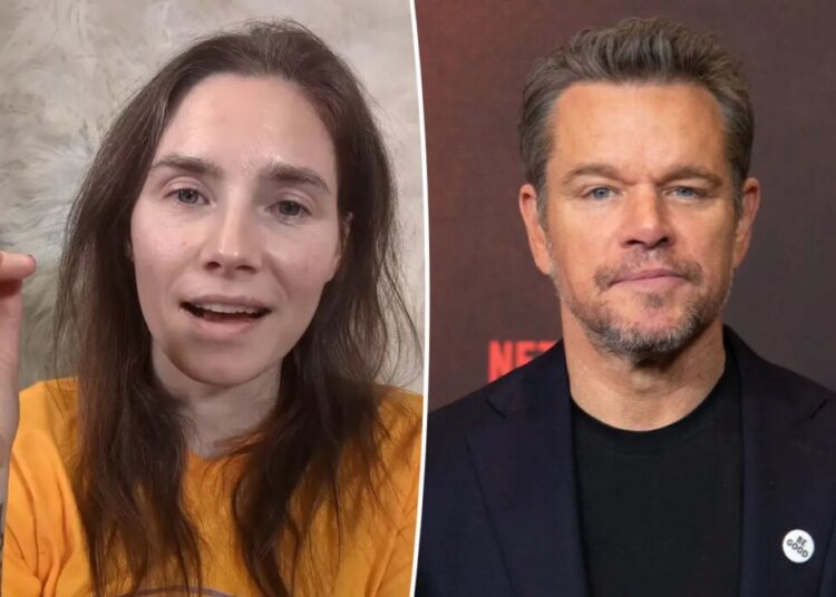 Amanda Knox fires back at Matt Damon over cancel culture jail time comments