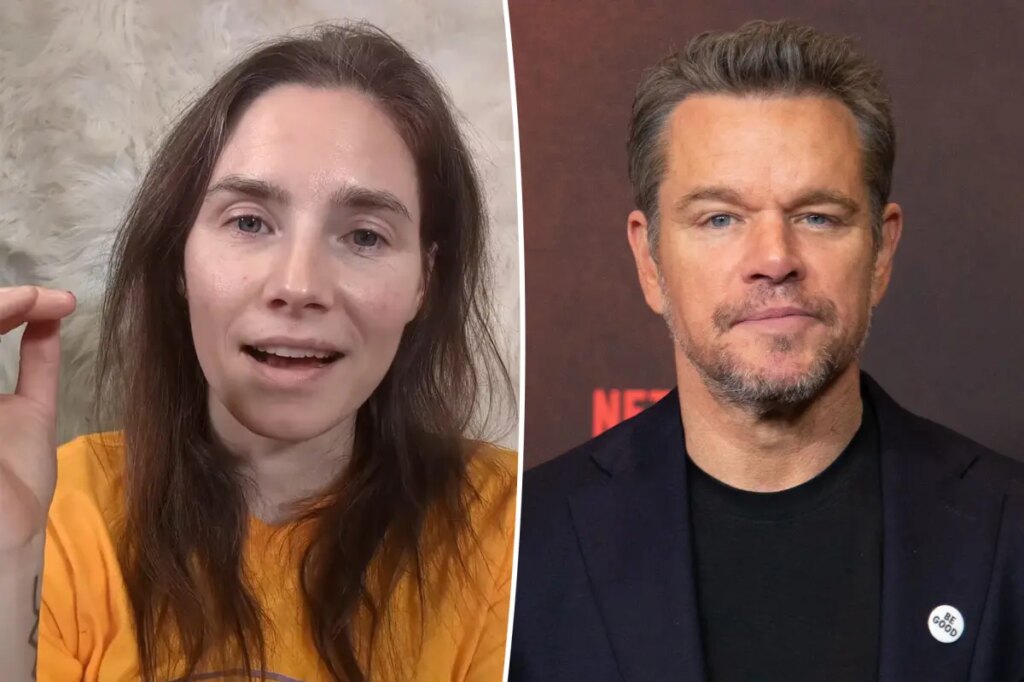 Amanda Knox fires back at Matt Damon over cancel culture jail time comments