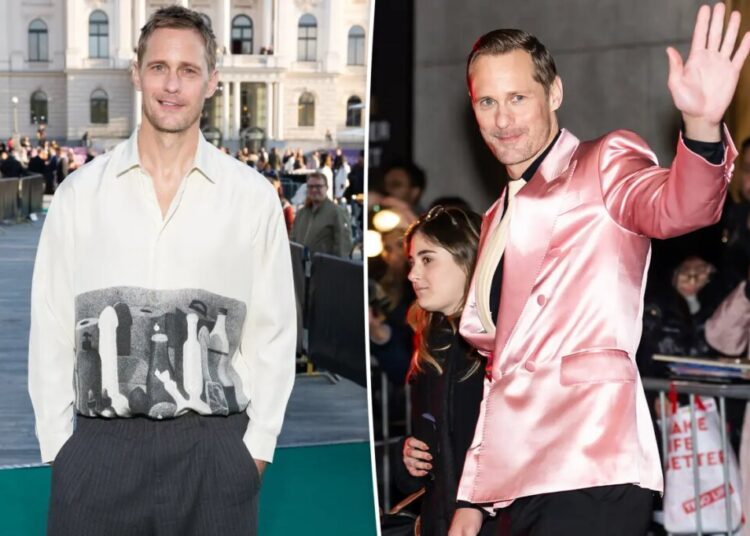 Alexander Skarsgård clears up speculation about his sexuality after appearing to come out as bisexual