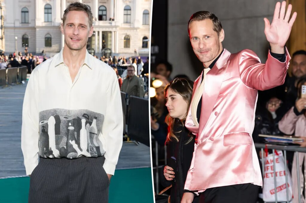 Alexander Skarsgård clears up speculation about his sexuality after appearing to come out as bisexual
