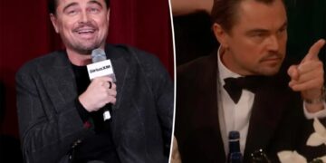 Leonardo DiCaprio refuses to reveal ‘friend’ he was talking to in viral Golden Globes clip