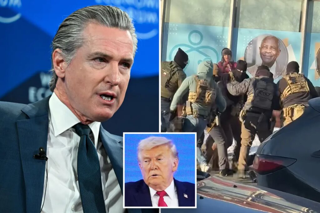 Gavin Newsom launches vicious attack on president over death of armed anti-ICE protestor: ‘Trump made a shooting happen’ 