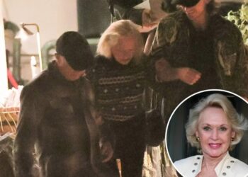 Legendary actress Tippi Hedren, 96, makes a rare public appearance to celebrate her birthday with family