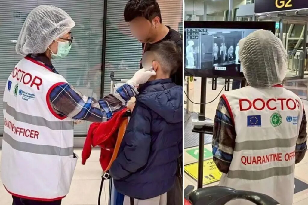 Airports launch COVID-style health checks after outbreak of deadly virus