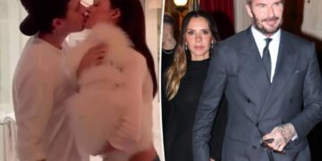 Nicola Peltz shares romantic video with Brooklyn Beckham after his family stepped out in Paris together