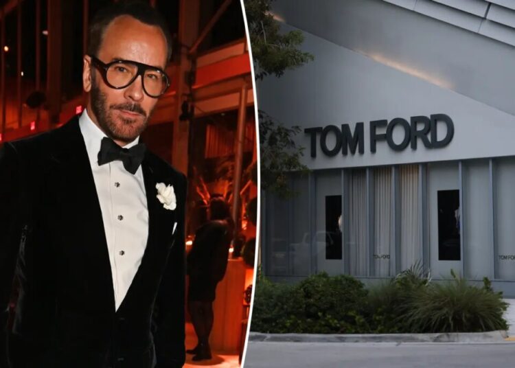 Elite Tom Ford salesman alleges boss treated super-VIP clients to sex and intimate pics