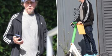 ‘Scream’ star looks unrecognizable while running errands in LA