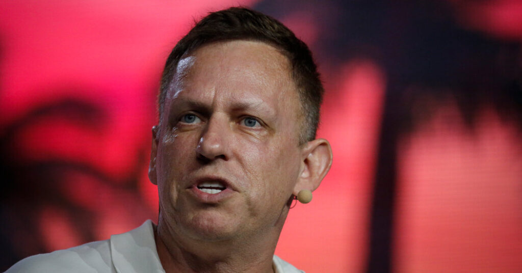Thiel Gives $3 Million to Group Seeking to Block California Wealth Tax