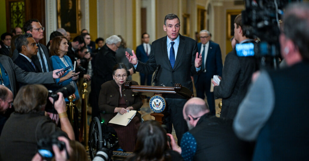 Senate Democrat Says a U.S. Strike on Iran Risks Strengthening Its Government