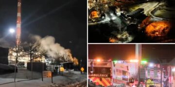 Explosion at metal fabricating plant leaves at least 4 people injured in Pennsylvania