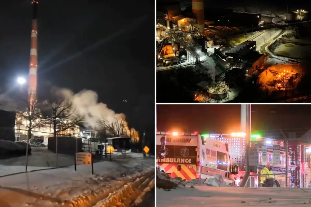 Explosion at metal fabricating plant leaves at least 4 people injured in Pennsylvania