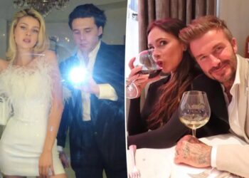 Brooklyn Beckham and Nicola Peltz couldn’t be happier on date night after cutting off his family