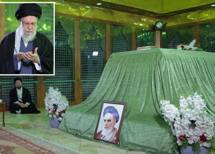 Ayatollah reemerges from secret bunker to celebrate anniversary of Iranian Revolution — while deadly explosions wallop Iran