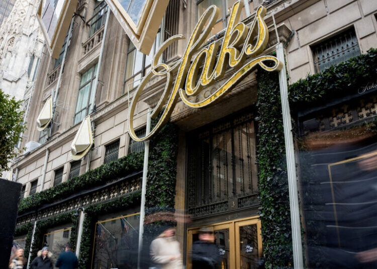 Saks Files for Bankruptcy as Department Stores Fight for Survival