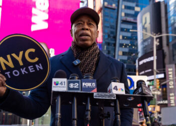 Pitching Crypto and Needling Mamdani: Adams’s Post-Mayoralty Takes Shape