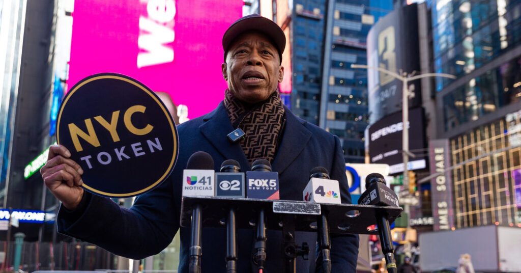 Pitching Crypto and Needling Mamdani: Adams’s Post-Mayoralty Takes Shape