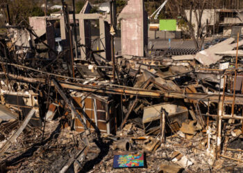 Synagogue Is Vandalized Days After Anniversary of L.A. Wildfire That Leveled It