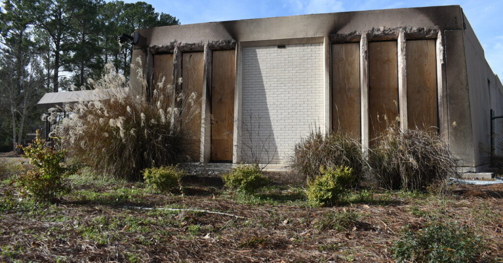 Arson Suspect Targeted Mississippi Synagogue for Its ‘Jewish Ties,’ F.B.I. Says