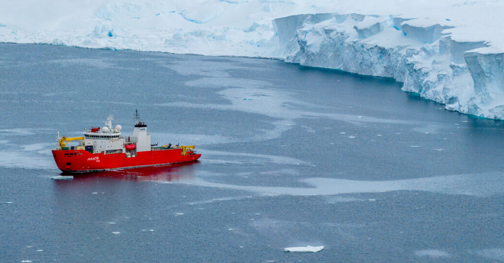 The View From Above Antarctica’s Fastest Melting Glacier