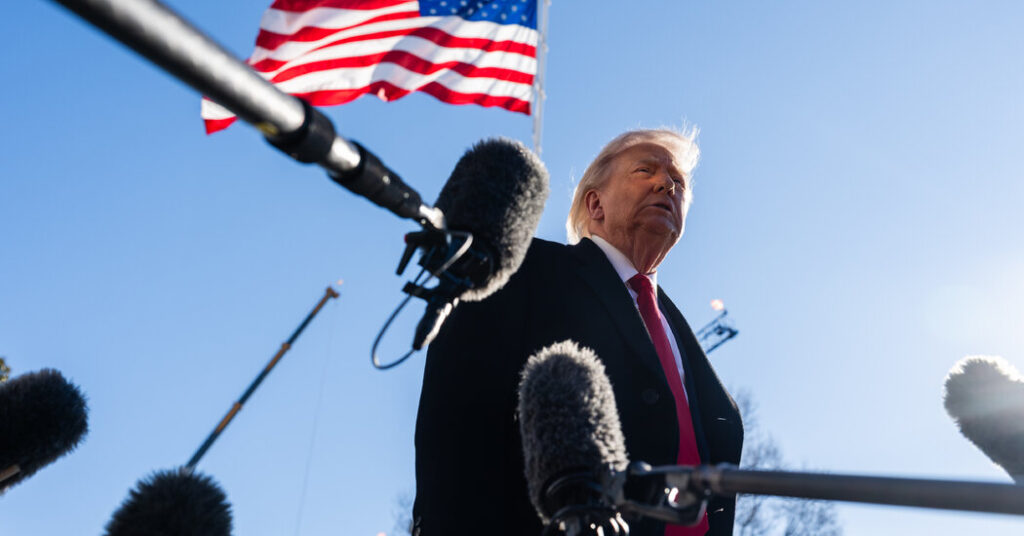 In a Risky Gambit, Trump Tries Brute Force to Lower Prices