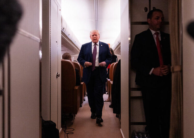 Trump Says He Will Impose a 25 Percent Tariff on Countries Trading With Iran