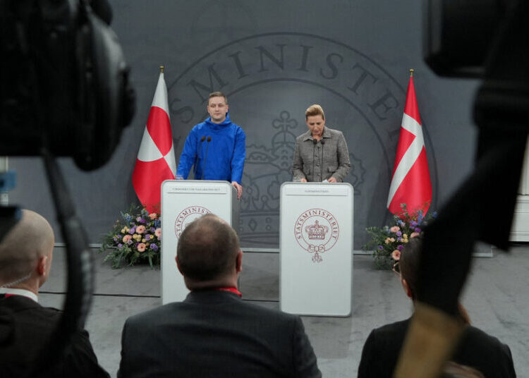 Before White House Meeting, Greenland’s Leader Says Island Would Choose Denmark Over U.S.