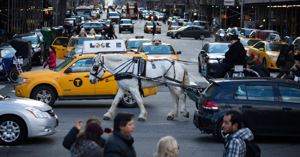 Video of Runaway Carriage Horse in Manhattan Fuels Debate Over a Proposed Ban