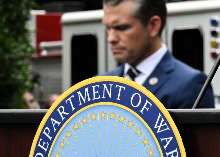 Renaming Defense Department Could Cost Taxpayers $125 Million