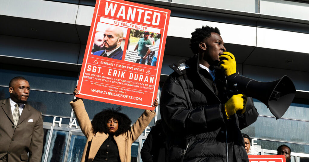 Trial to Begin for N.Y.P.D. Sergeant Who Threw Cooler at Fleeing Man