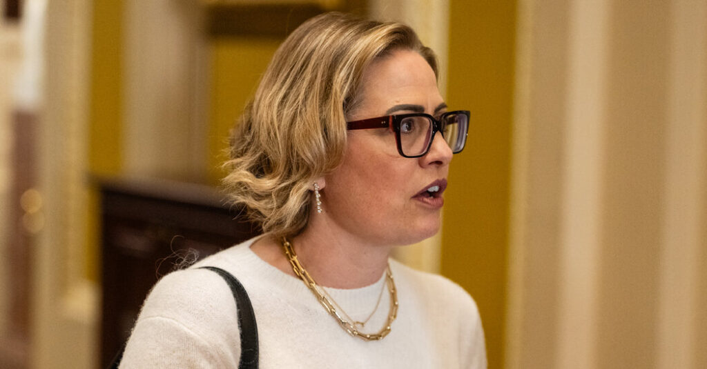 Former Senator Kyrsten Sinema Accused of Affair With Member of Security Team