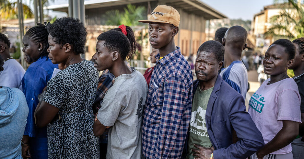 ‘We Came Here to Vote’: Ugandans Go to Polls Despite Major Delays