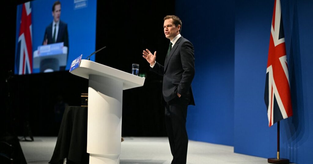 Citing Secret Plot, U.K. Conservative Party Fires a Senior Lawmaker