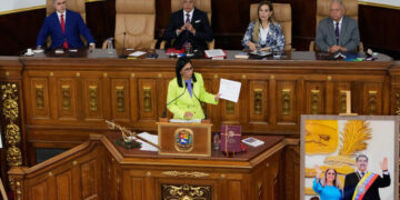 Venezuela’s Interim Leader Balances Maduro’s Script With Trump’s Demands