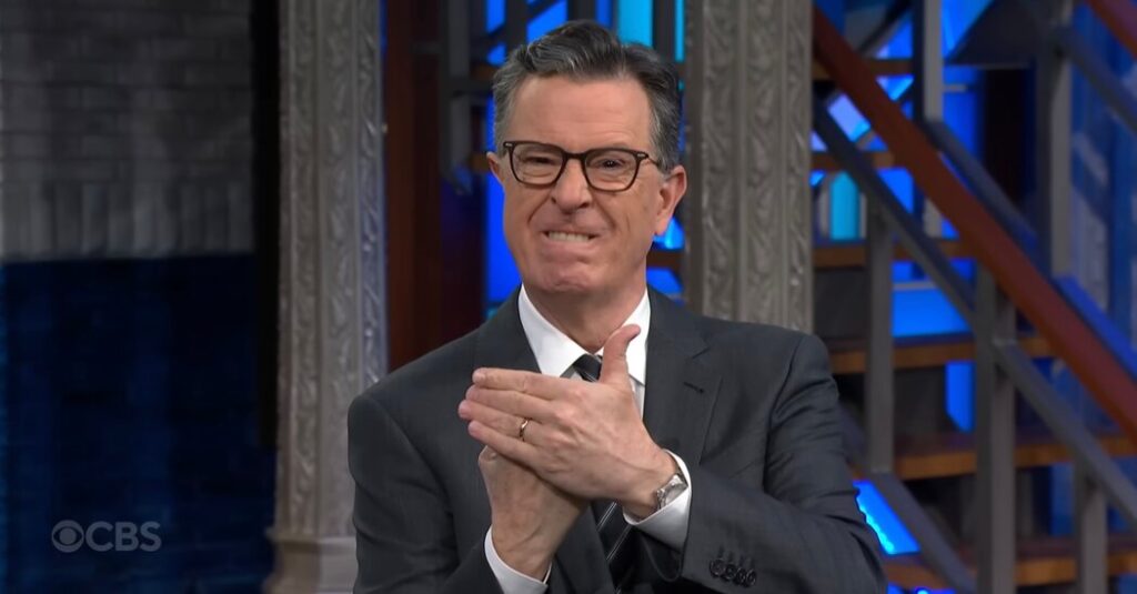 Colbert Jokes That Trump Has Found ‘a New National Bird’